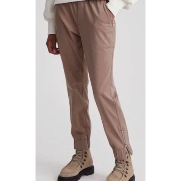 Varley Camino Joggers Pants Zippered Cuff Elastic Waistband-sz Medium - Picture 1 of 13